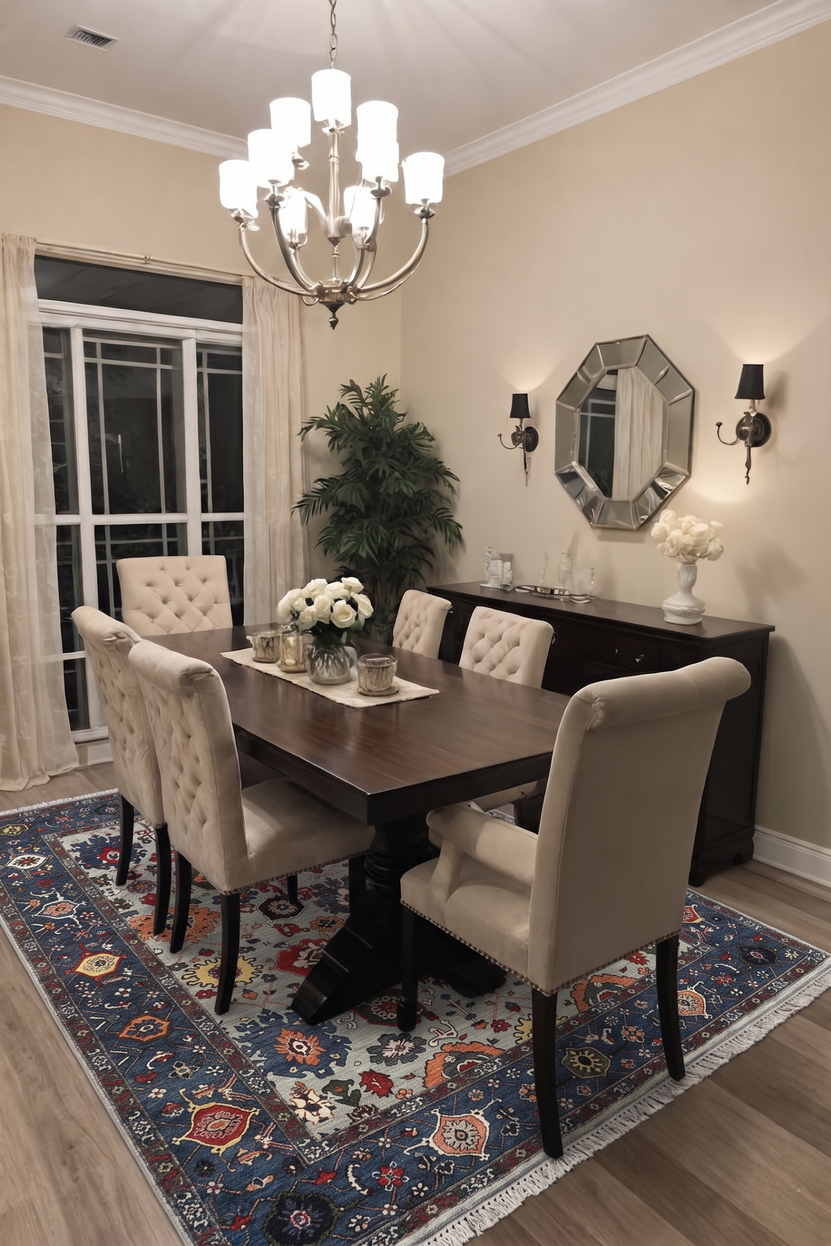 OAKMONT FIELD  Vintage Oushak Rug