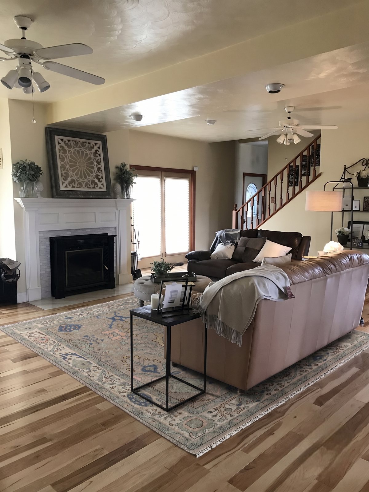 Marwood Vale Elegant Oushak Wool Area Rug