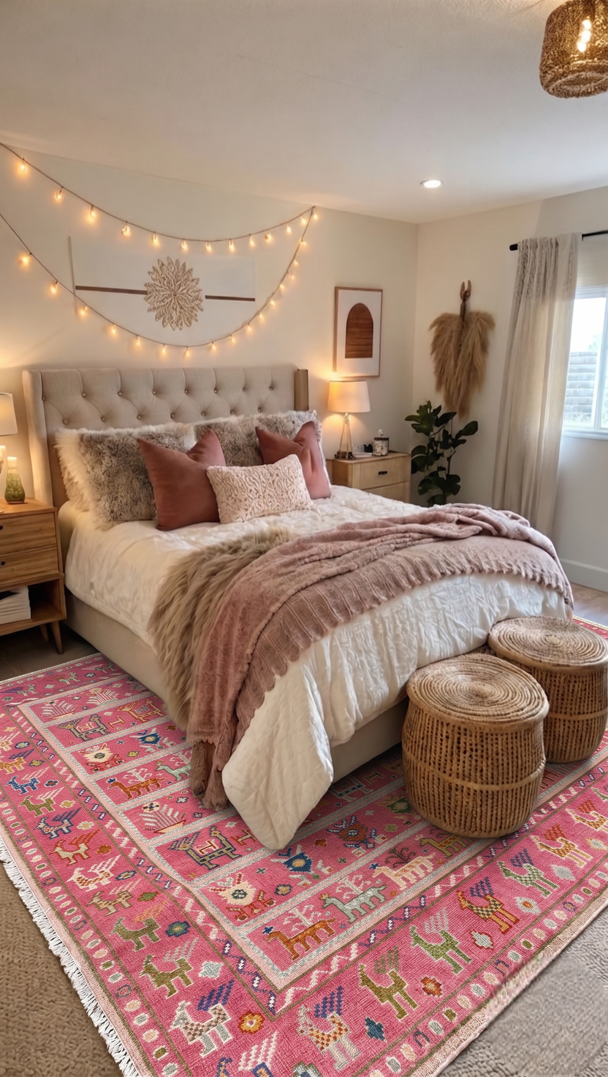 HEARTHSTONE VALE Hand Knotted Oushak Wool Area Rug