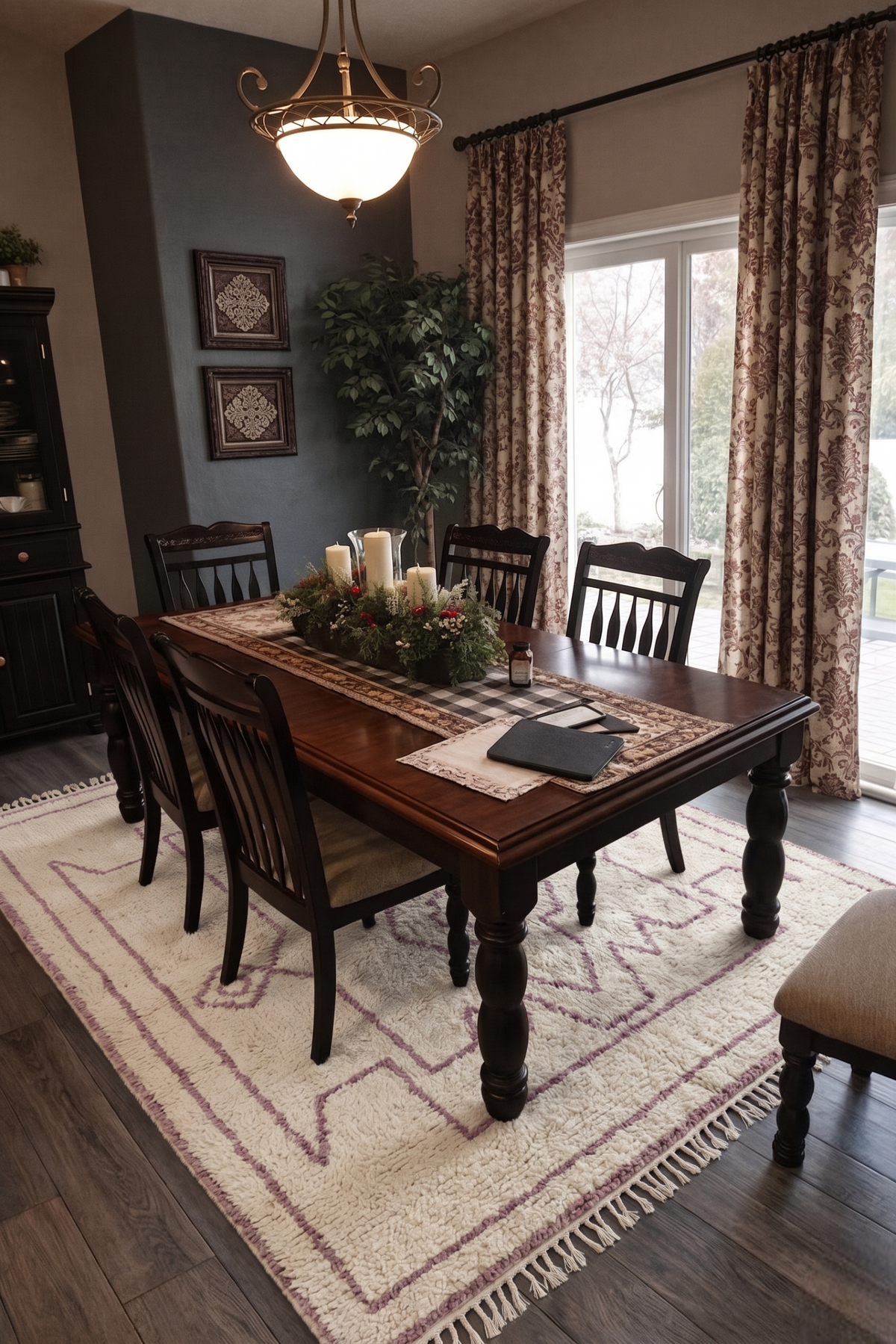 DRIFTWOOD PLAIN Hand Knotted Oushak Wool Rug