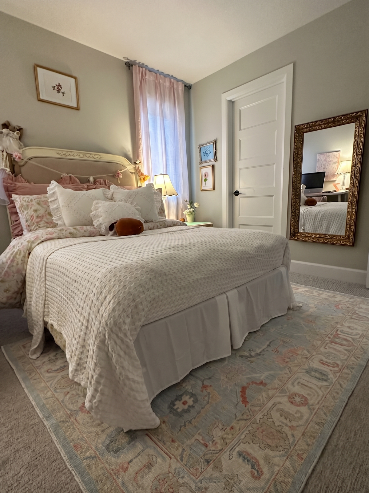 The Valencrest Modern Turkish Oushak Rug