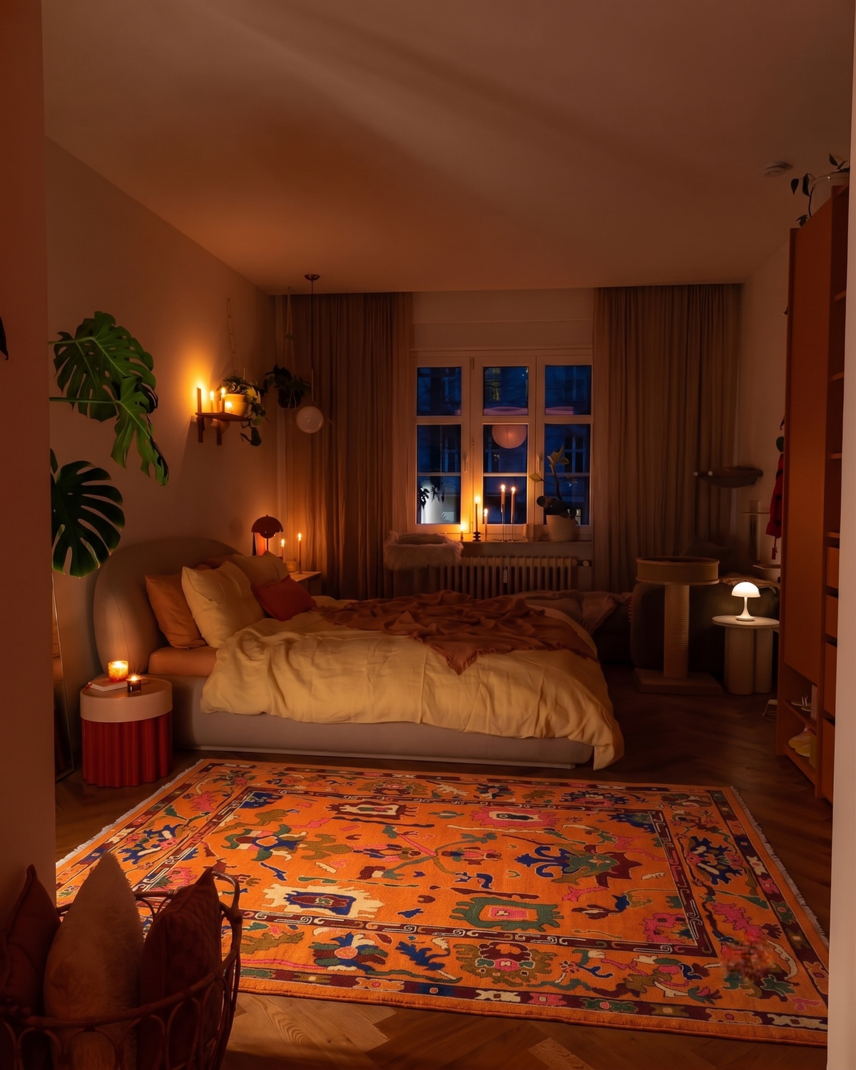 The Montclair Vintage Oushak Rug