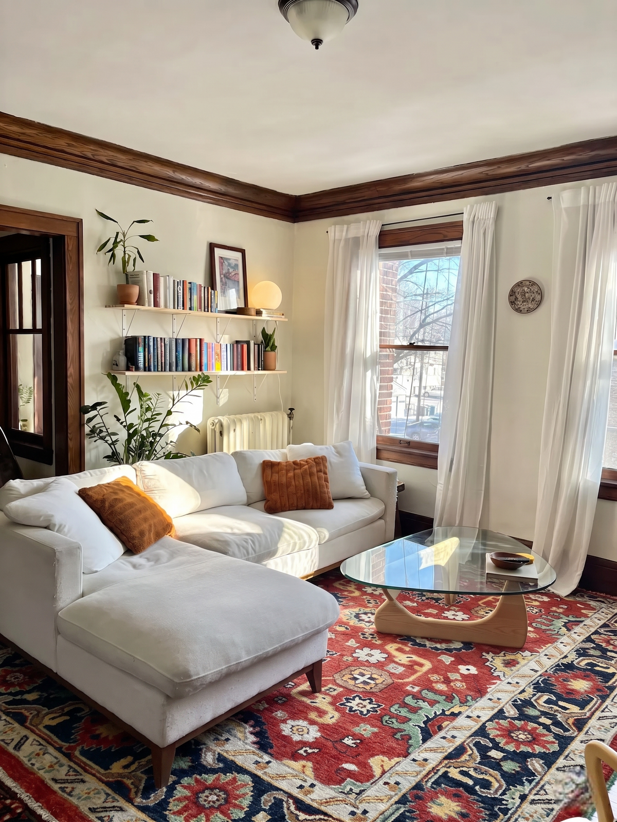 The CALISTA Oushak Wool Area Rug