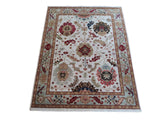 MONTCLAIR VALE Geometric Oushak Wool Area Rug