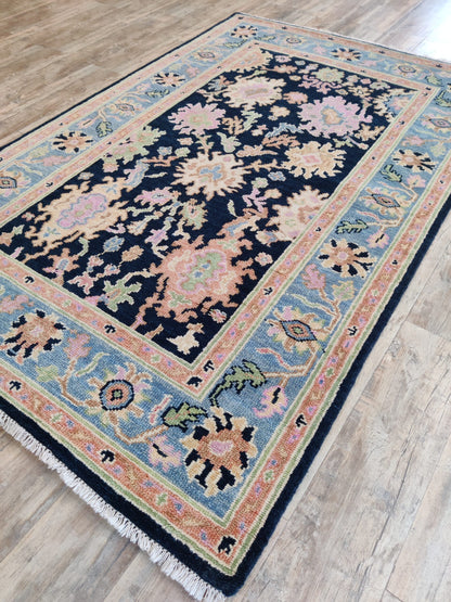 Handmade Contemporary Oushak  Wool Area Rug