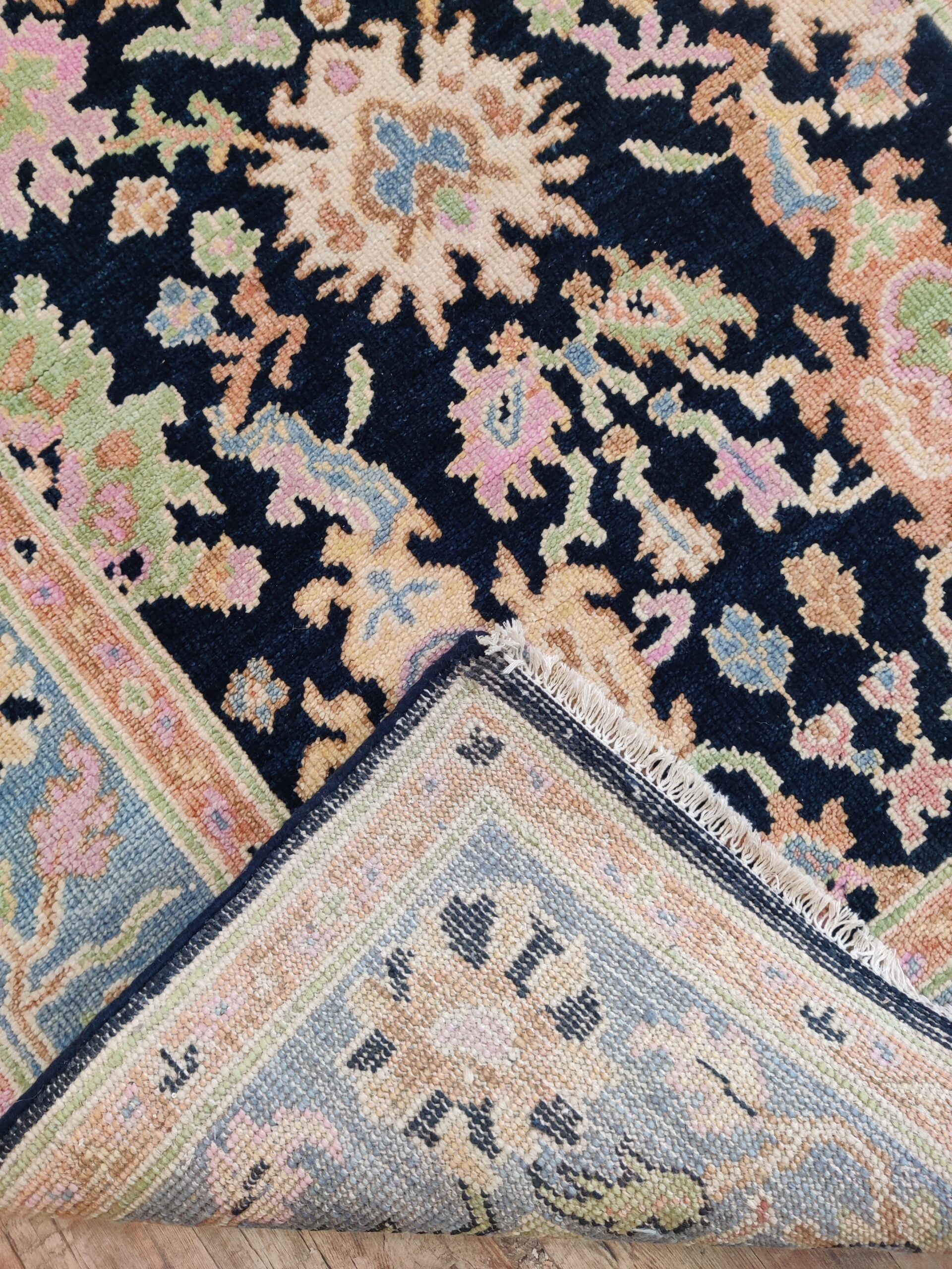 VELMONT Handmade Contemporary Oushak Wool Area Rug