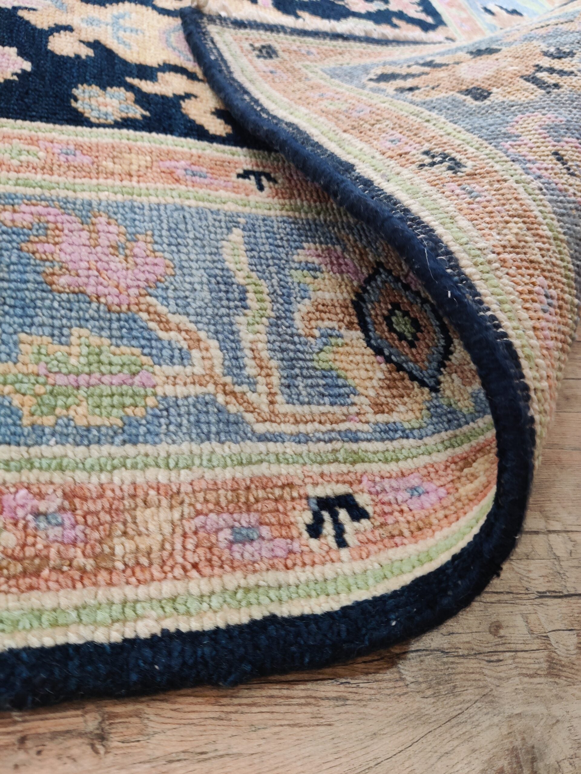 VELMONT Handmade Contemporary Oushak Wool Area Rug