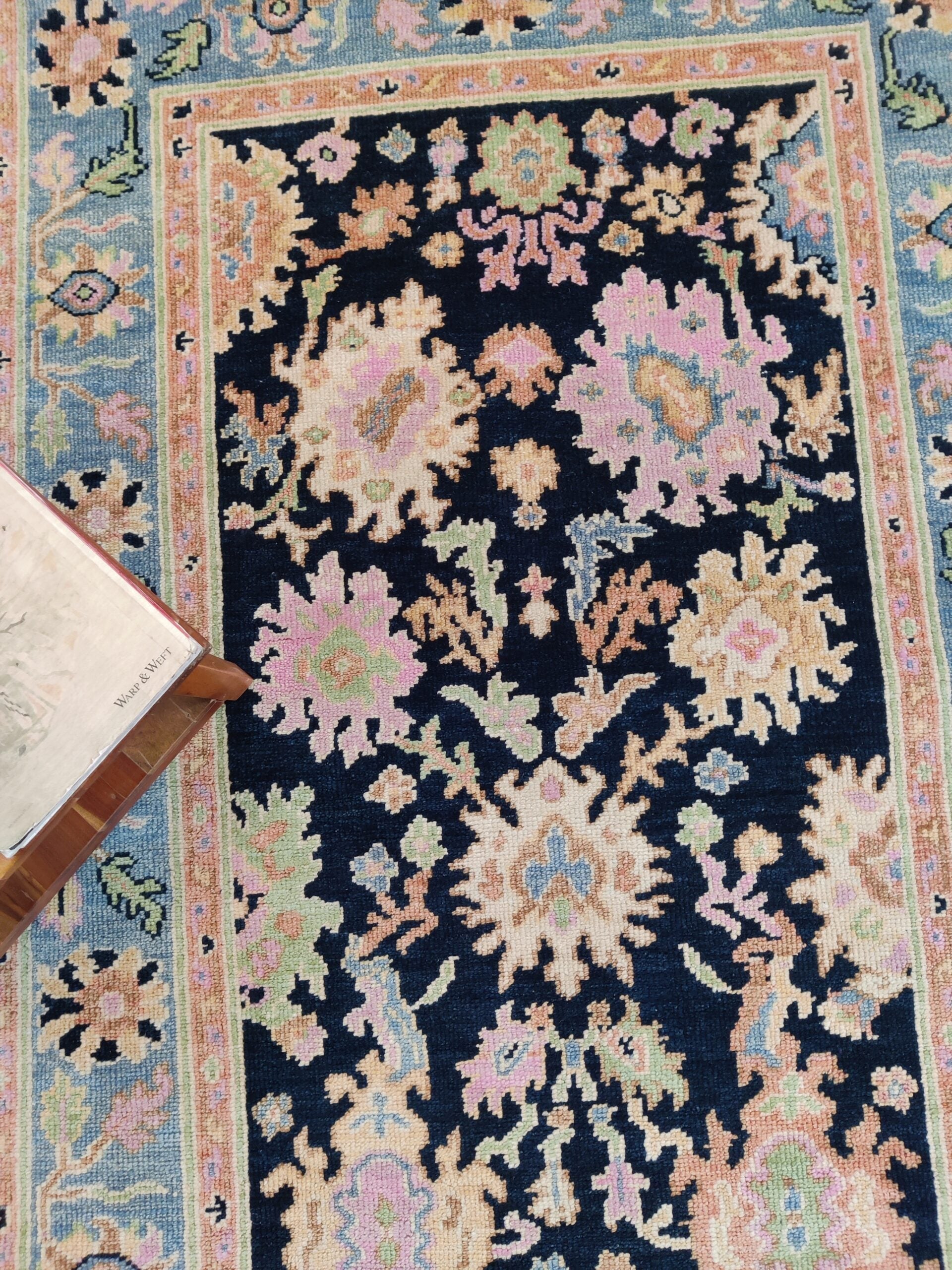 VELMONT Handmade Contemporary Oushak Wool Area Rug