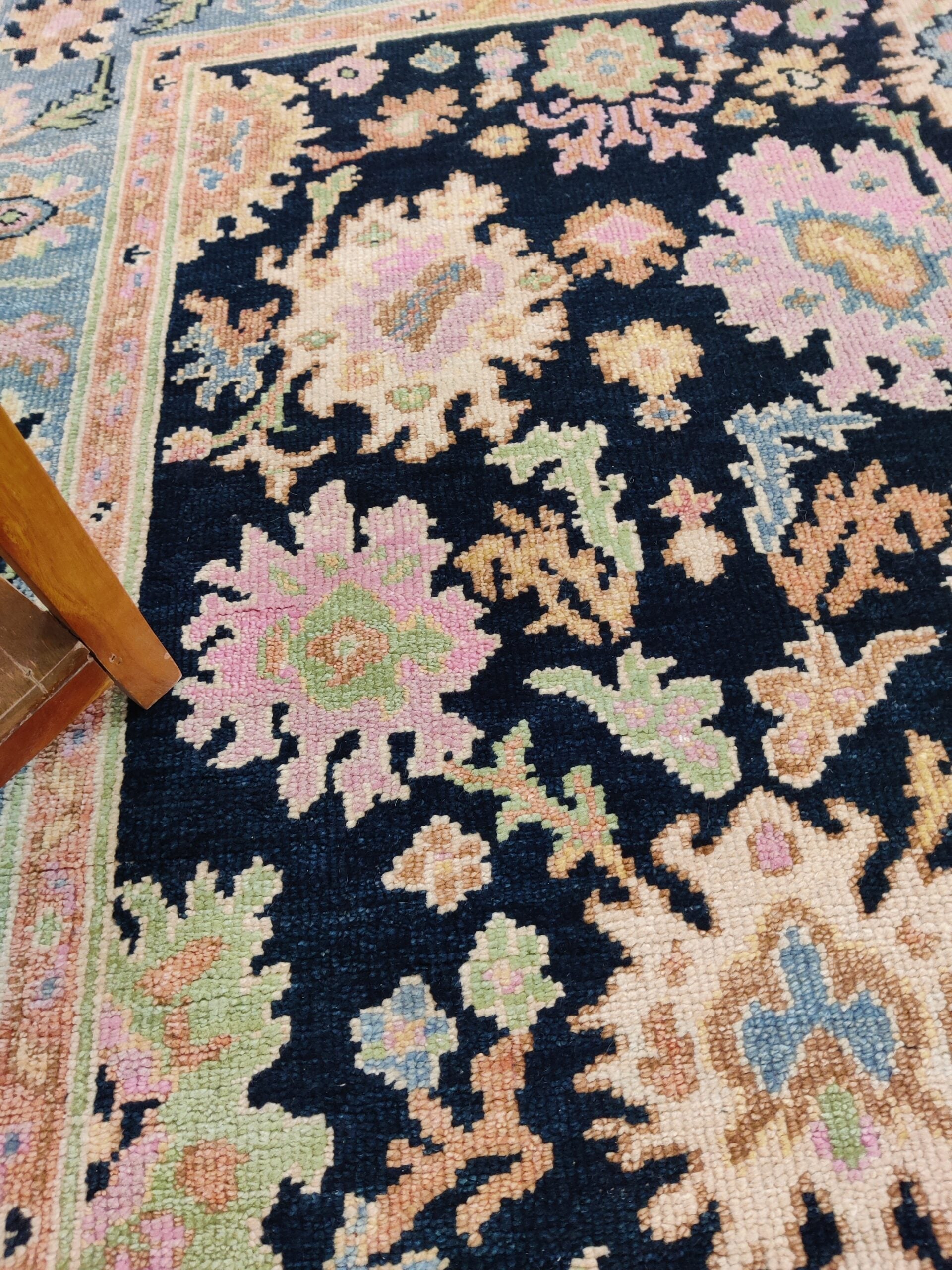 VELMONT Handmade Contemporary Oushak Wool Area Rug