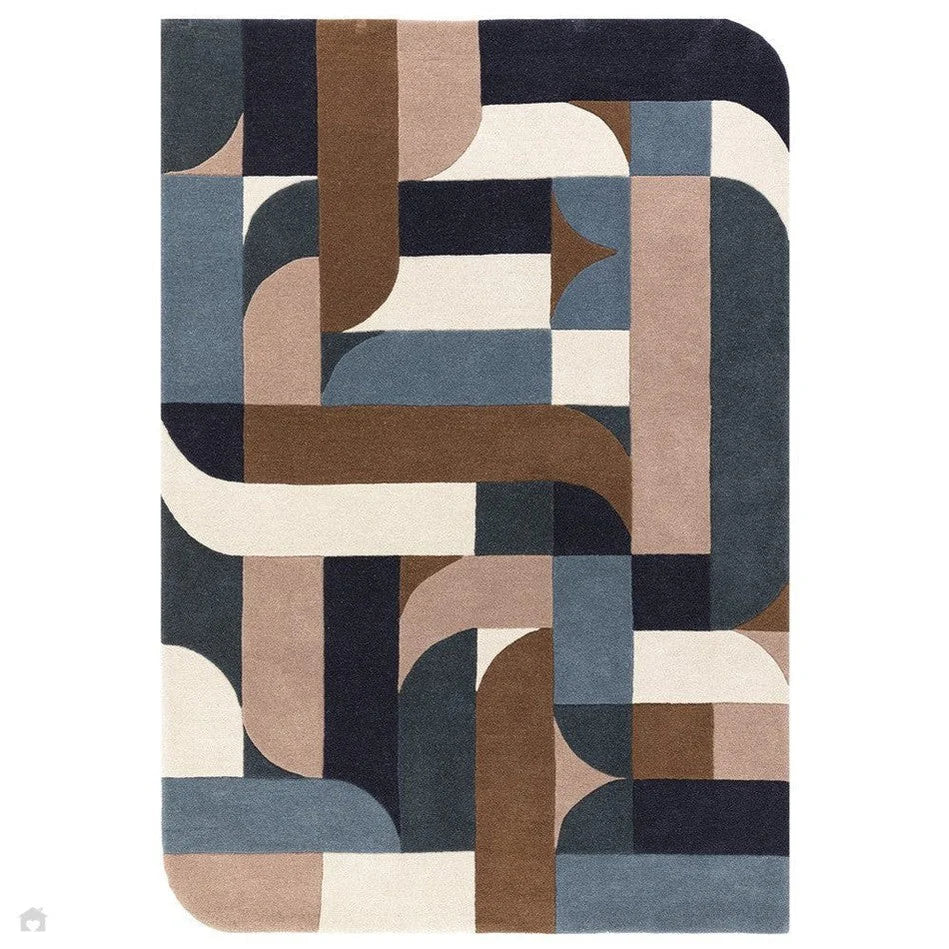 Klotski Modern Geometric Rug - MDR-101