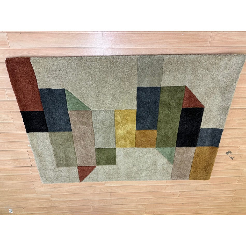 Modern Geometric Hand-Tufted MDR-109