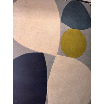 Mid Century Modern Geometric Hand-Tufted MDR-111