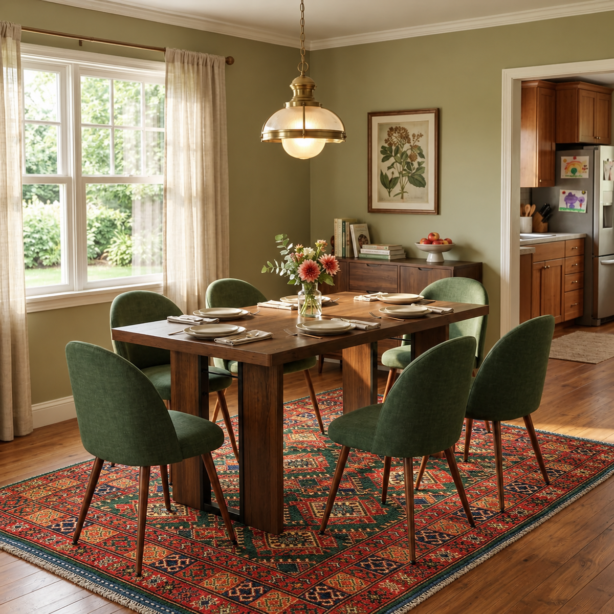 Shiraz Design Persian Rug