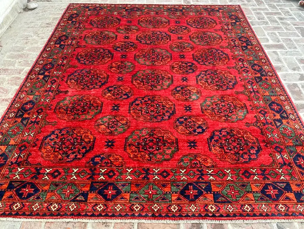Ersari Turkmen Design Persian Rug