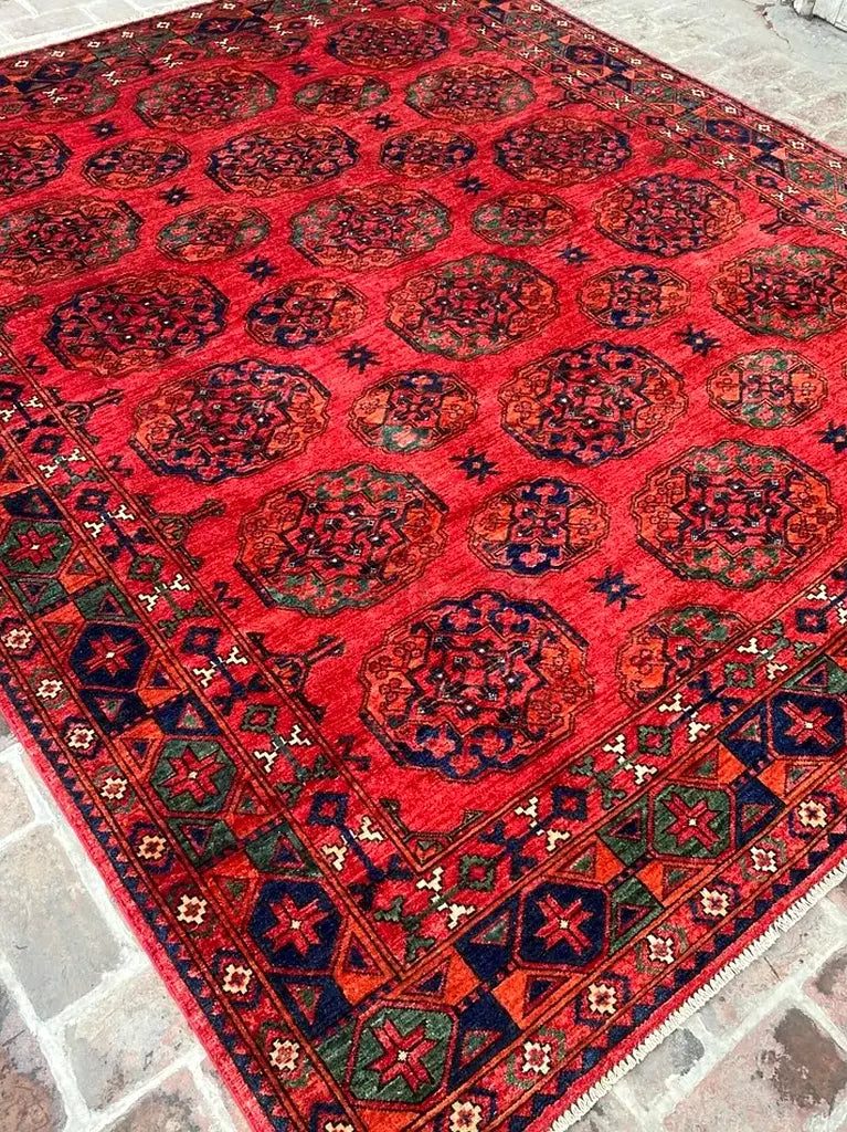 Ersari Turkmen Design Persian Rug