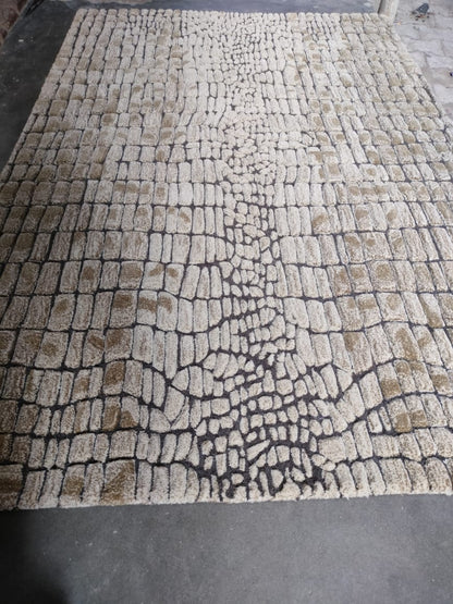 Crocodile Pattern Area Rug