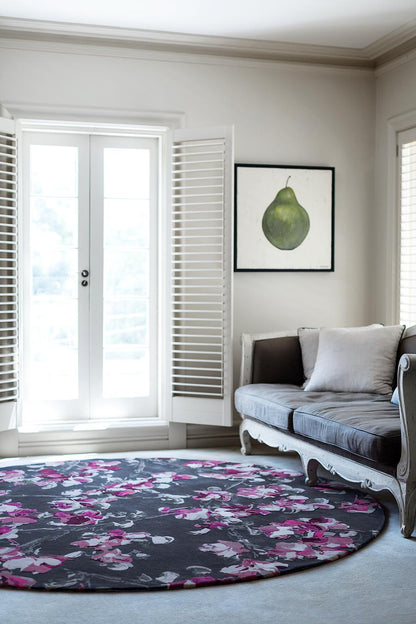 Marguerite Premium design Hand-Tufted Round Rug-bisha-rugs