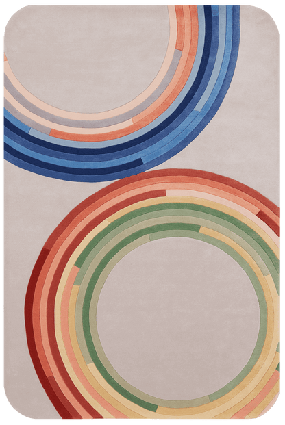 Magnetic Modern Design Hand-Tufted Area Rug-bisha-rugs