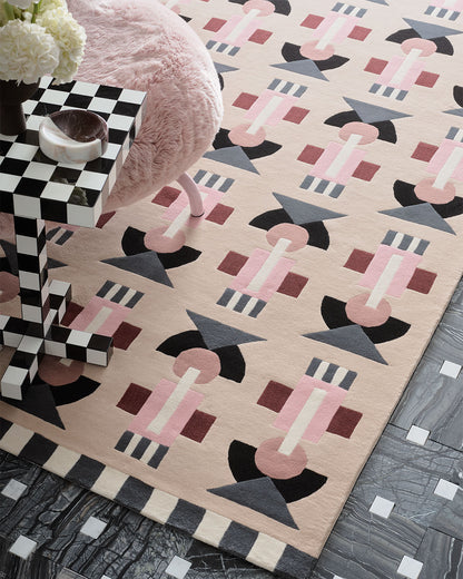 Maja Geometric Design Hand-Tufted Area Rug-bisha-rugs