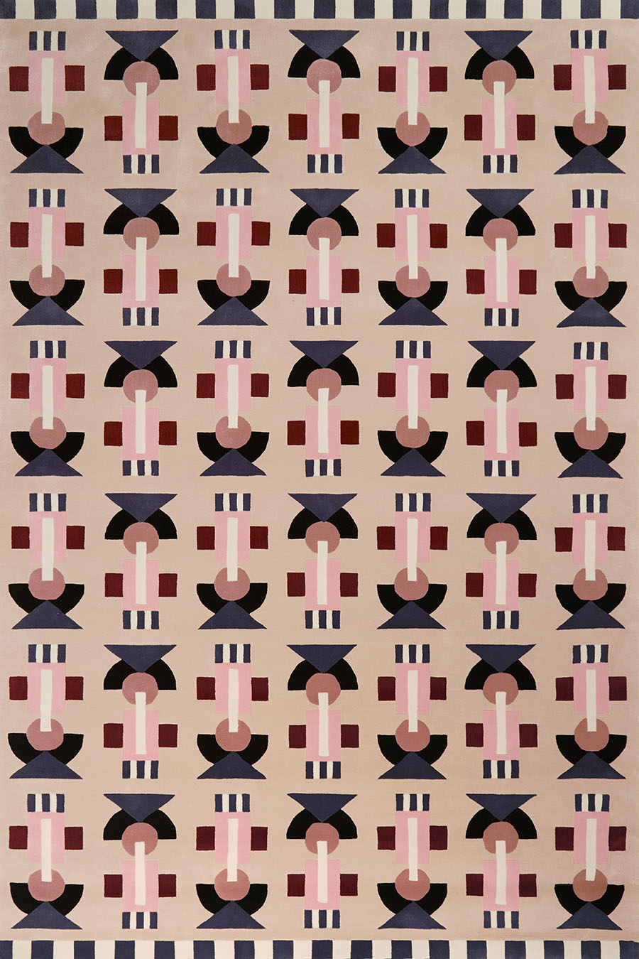 Maja Geometric Design Hand-Tufted Area Rug-bisha-rugs