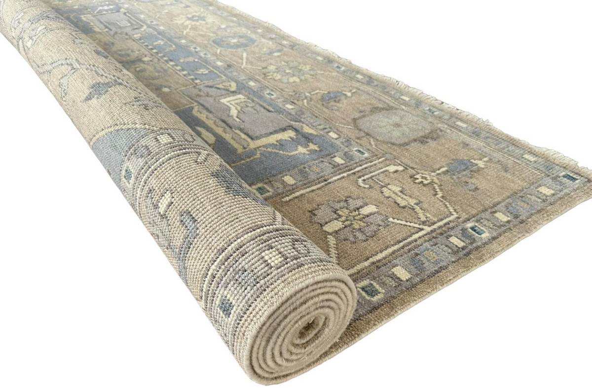 AVELINE Oushak Style Hand Knotted Rug