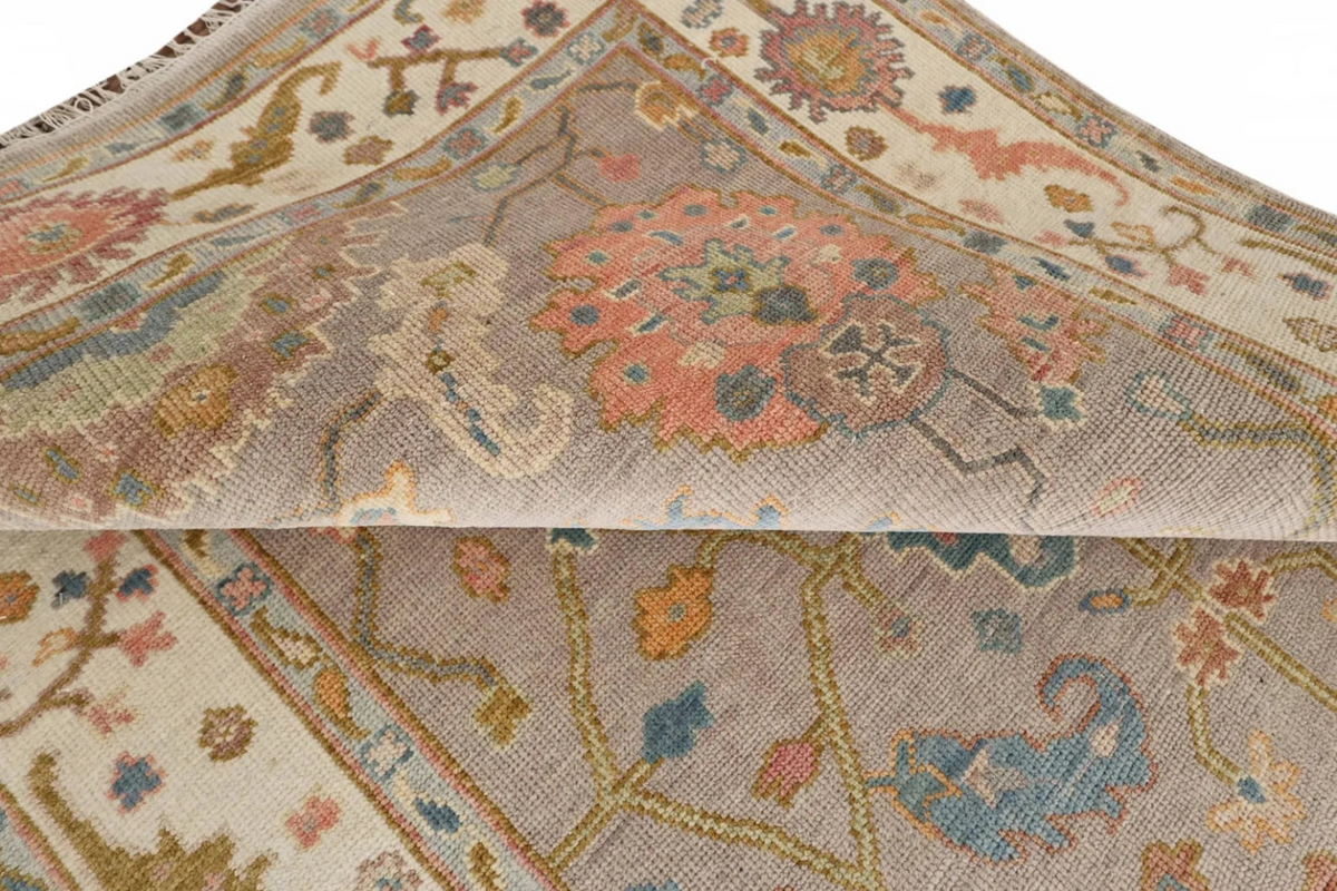 NOVERA Oushak Style Hand Knotted Rug