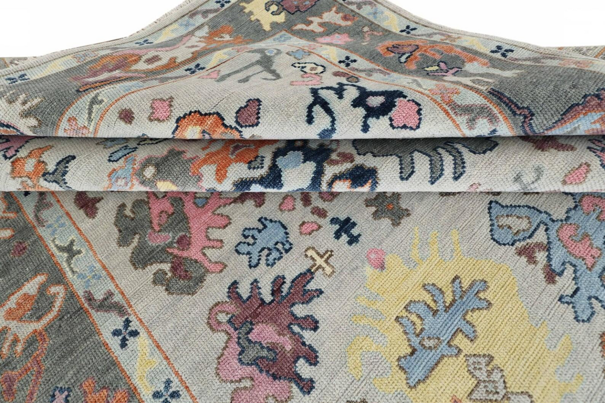ARVELLE Oushak Style Hand Knotted Rug
