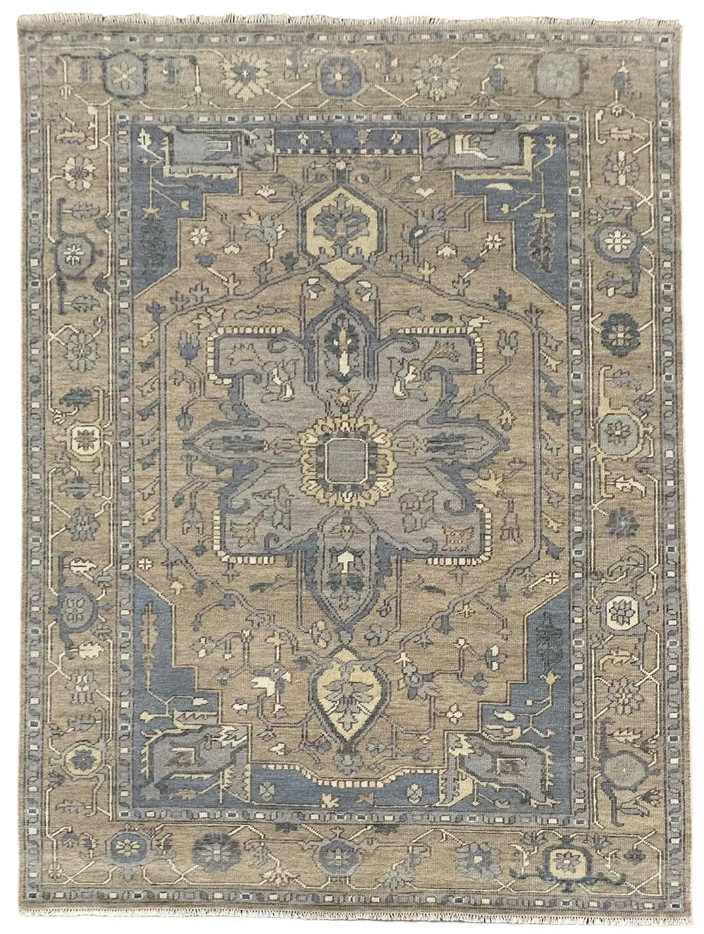 AVELINE Oushak Style Hand Knotted Rug