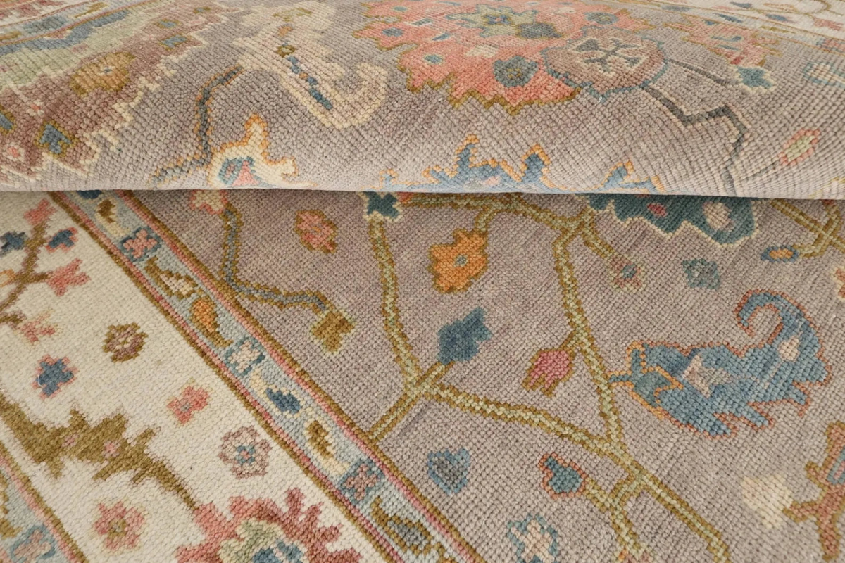NOVERA Oushak Style Hand Knotted Rug