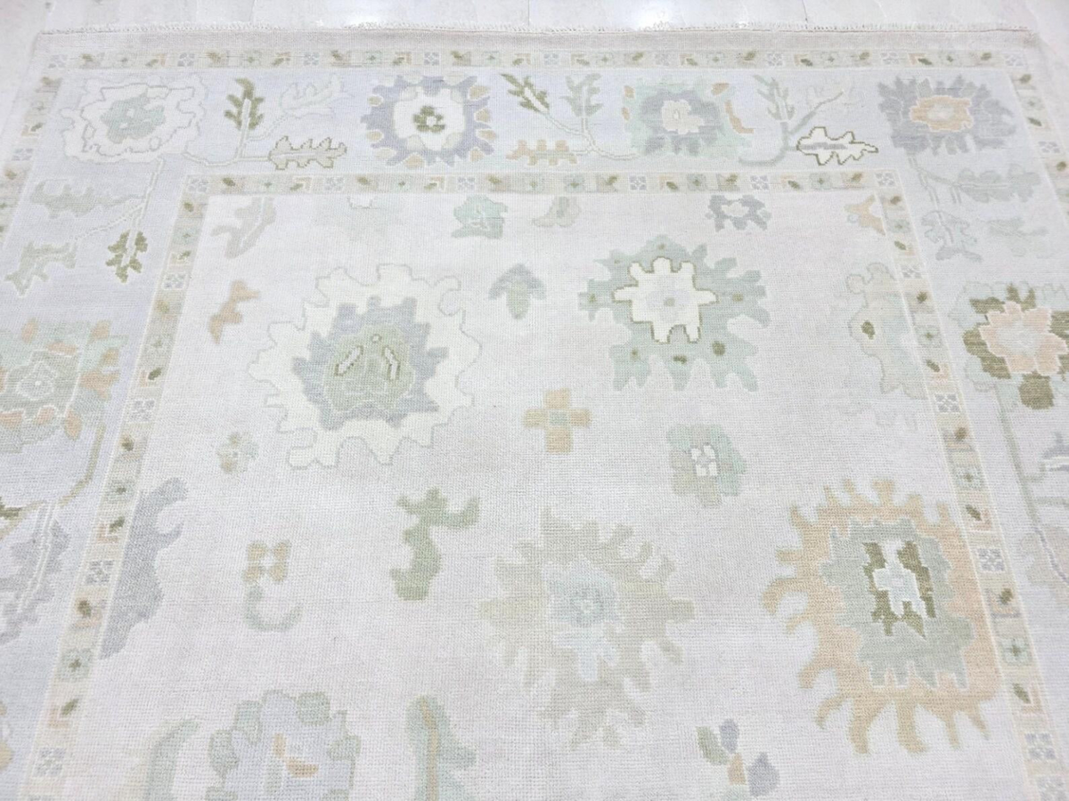 ZARIYA Oushak Style Hand Knotted Rug