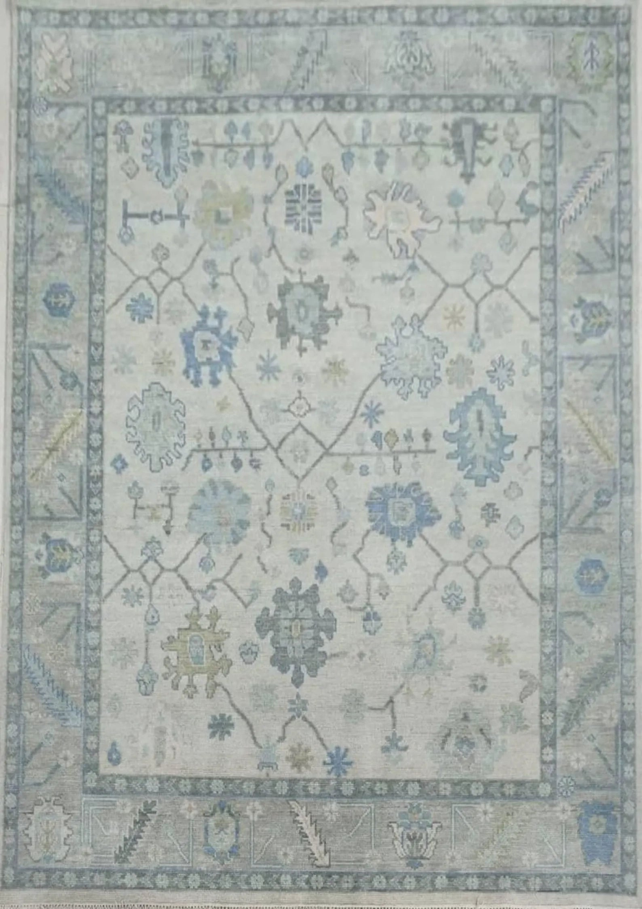 CELESTEL Oushak style Hand Knotted Rug