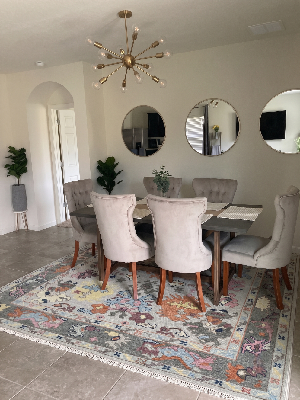 ARVELLE Oushak Style Hand Knotted Rug