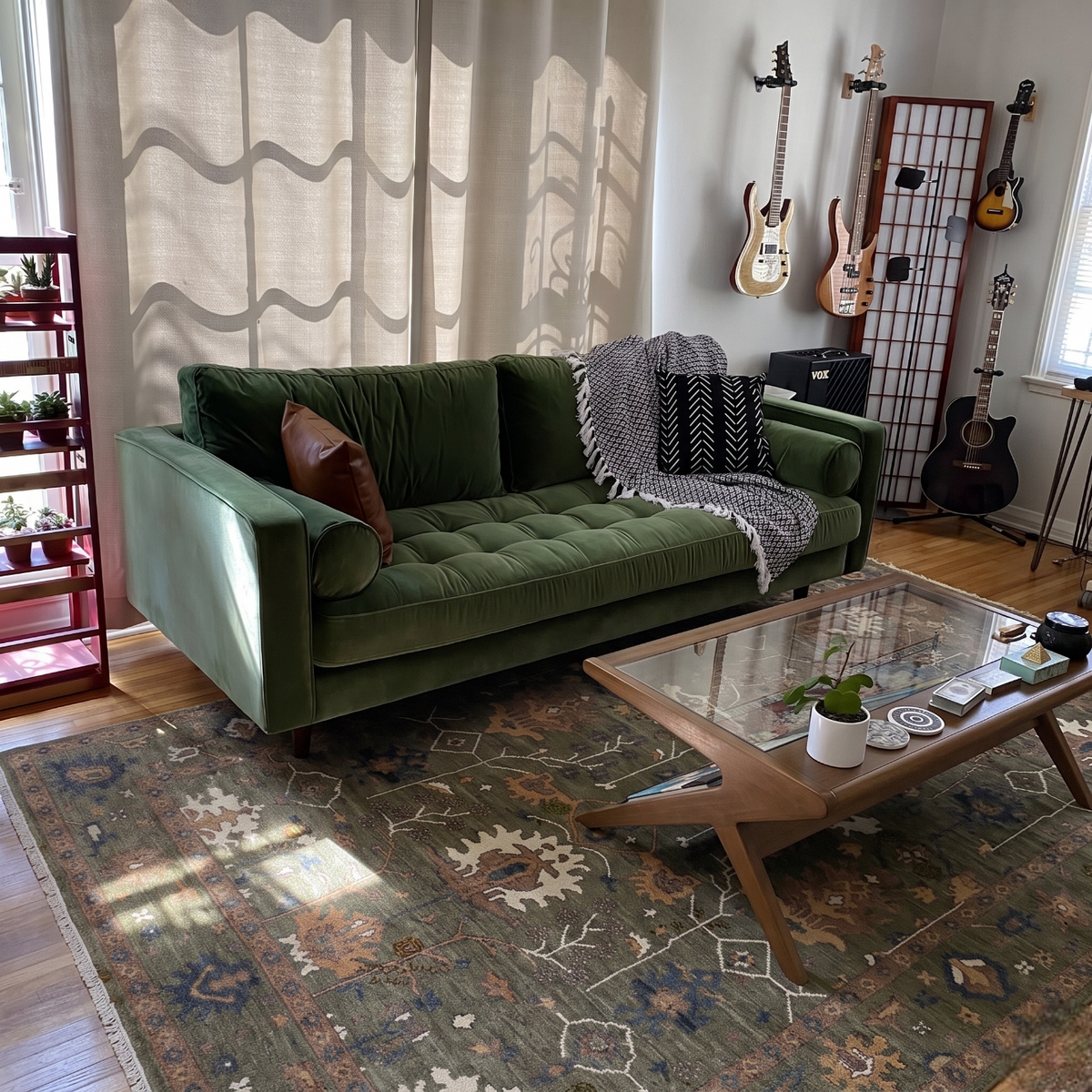 AVYRA Oushak Style Hand Knotted Rug