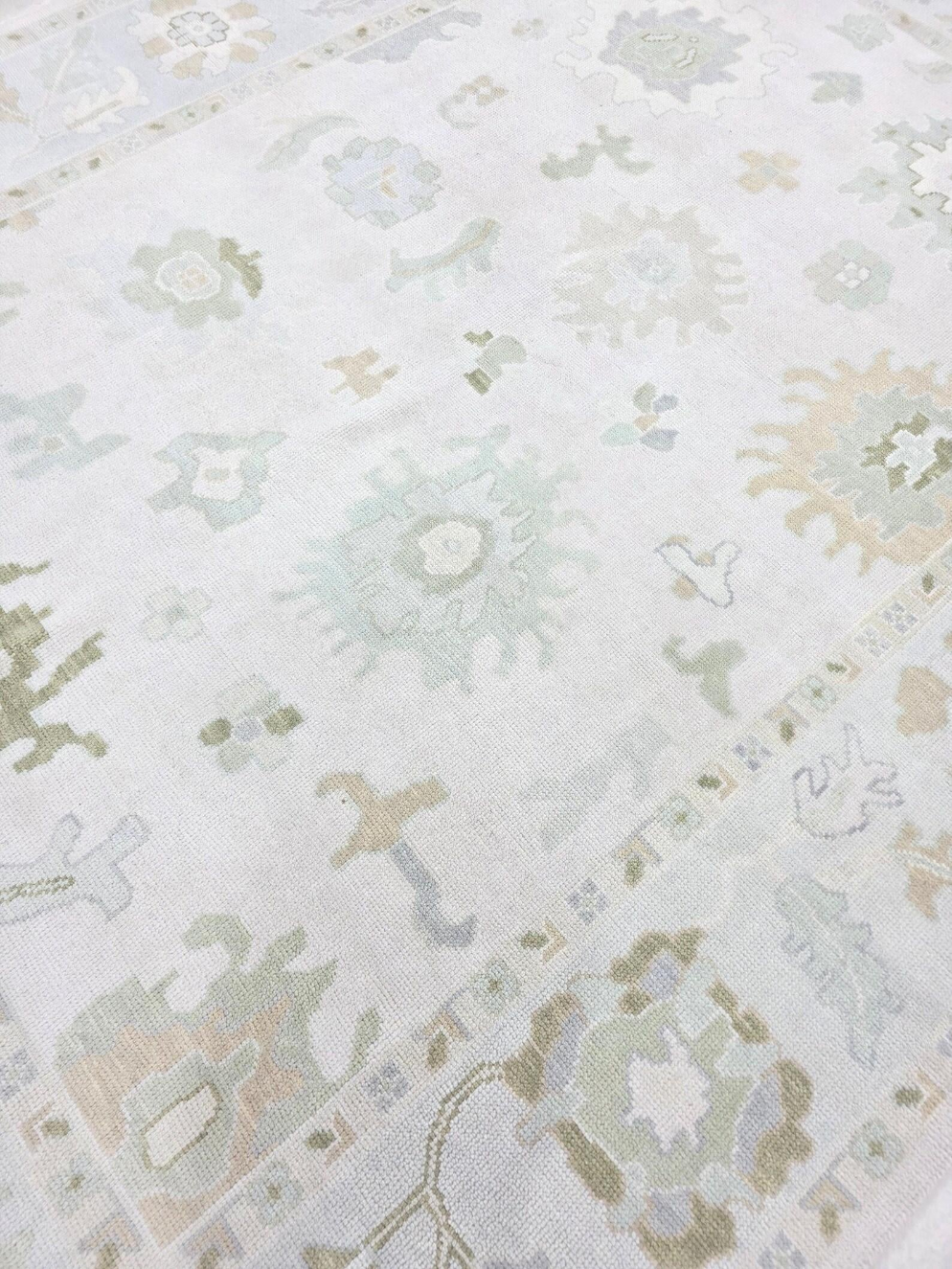 ZARIYA Oushak Style Hand Knotted Rug