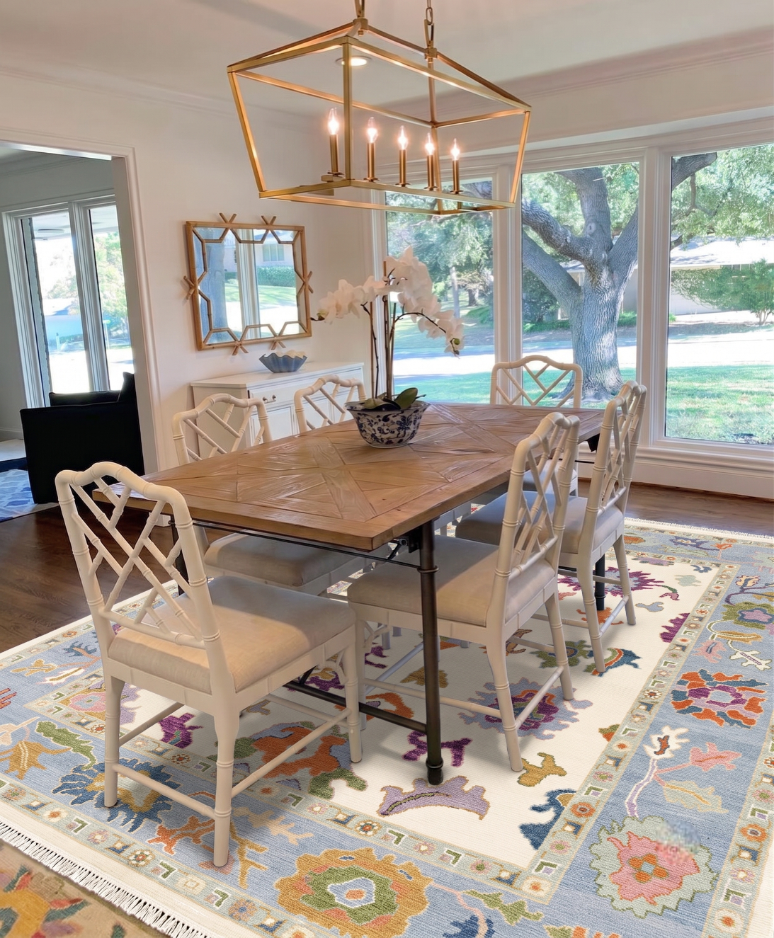 BELLA Oushak Style Hand Knotted Rug