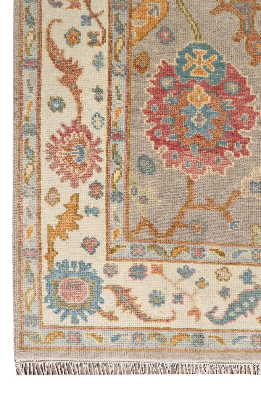 NOVERA Oushak Style Hand Knotted Rug