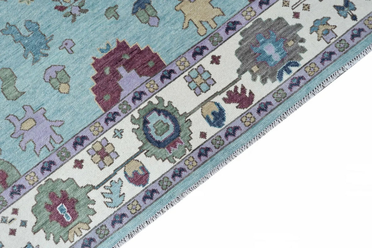 ALORA Oushak Style Hand Knotted Rug