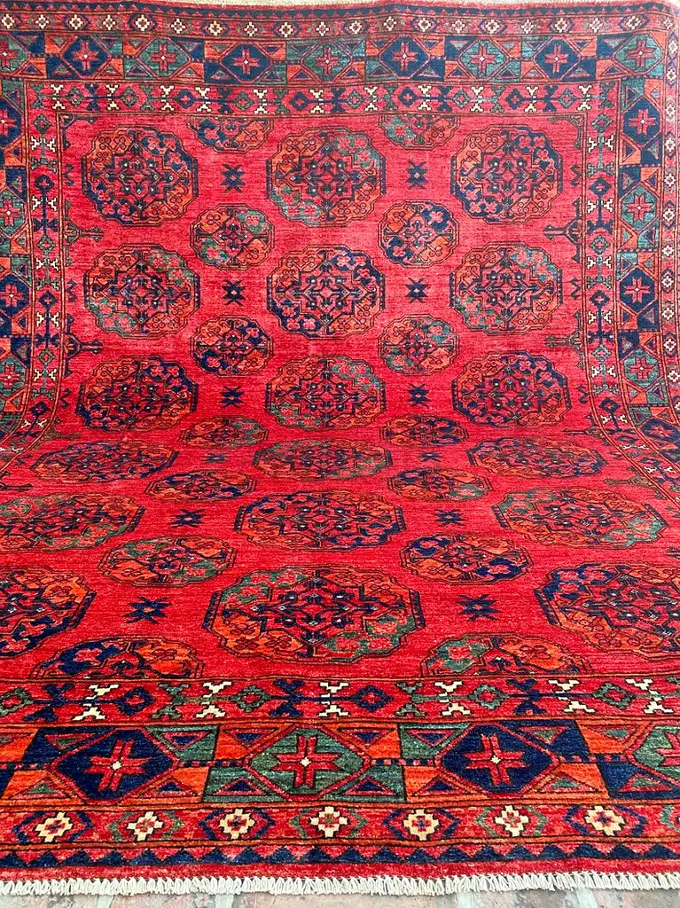 Ersari Turkmen Design Persian Rug