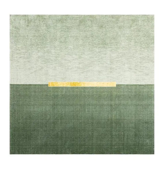 Green Modern Rug for Living Room - Bisha Rugs