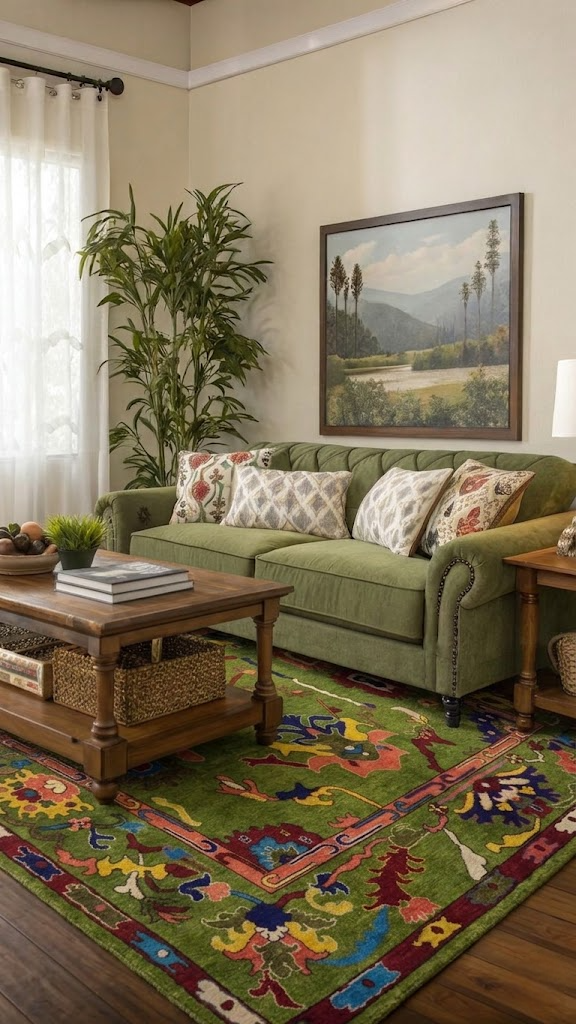 HAVENCREST Turkish Oushak Rug