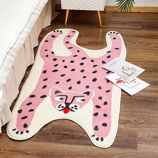 Pink Leopard Exo Rug