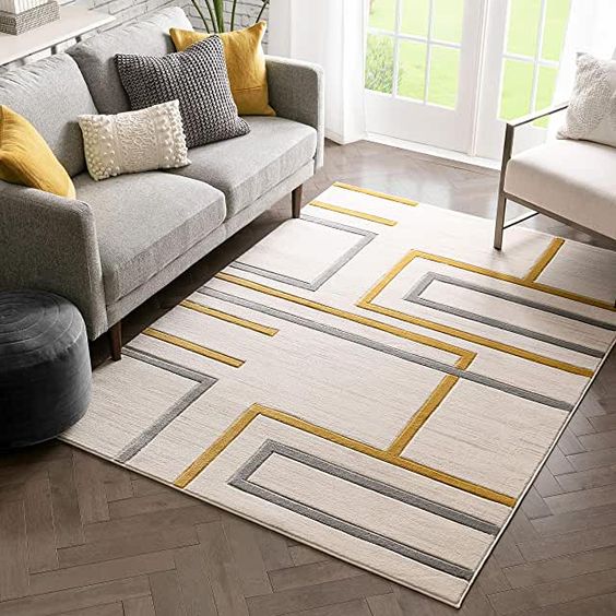 Multicolor Hand Tufted Modern Design Area Rug-bisha-rugs