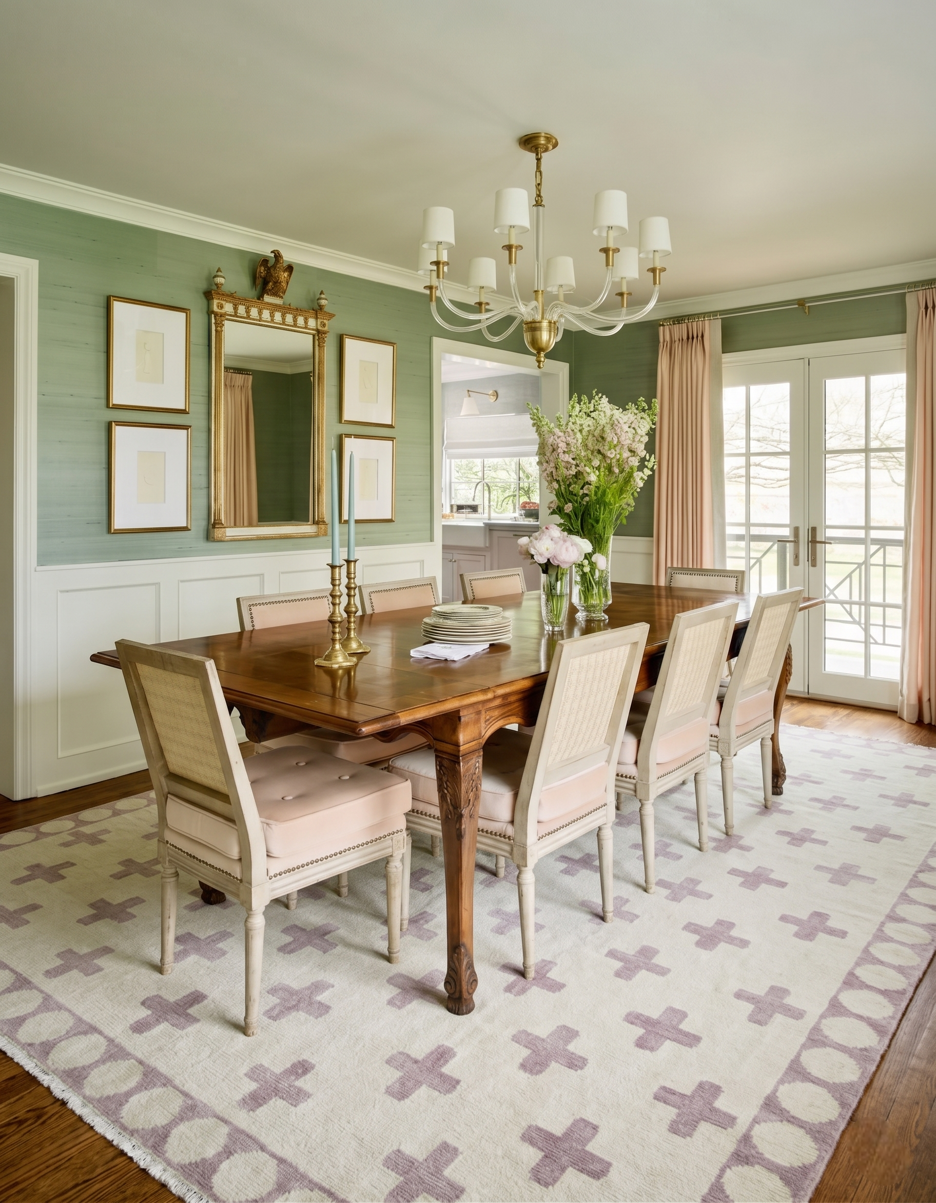 GRACE Hand Knotted Oushak Area Rug
