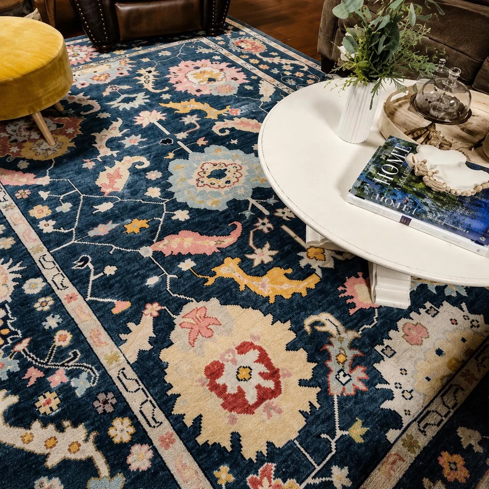 ELOWEN Hand-Knotted Oushak Rug
