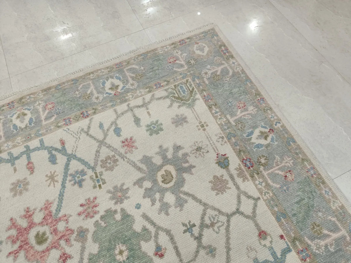 ELIA Oushak Style Hand Knotted Rug