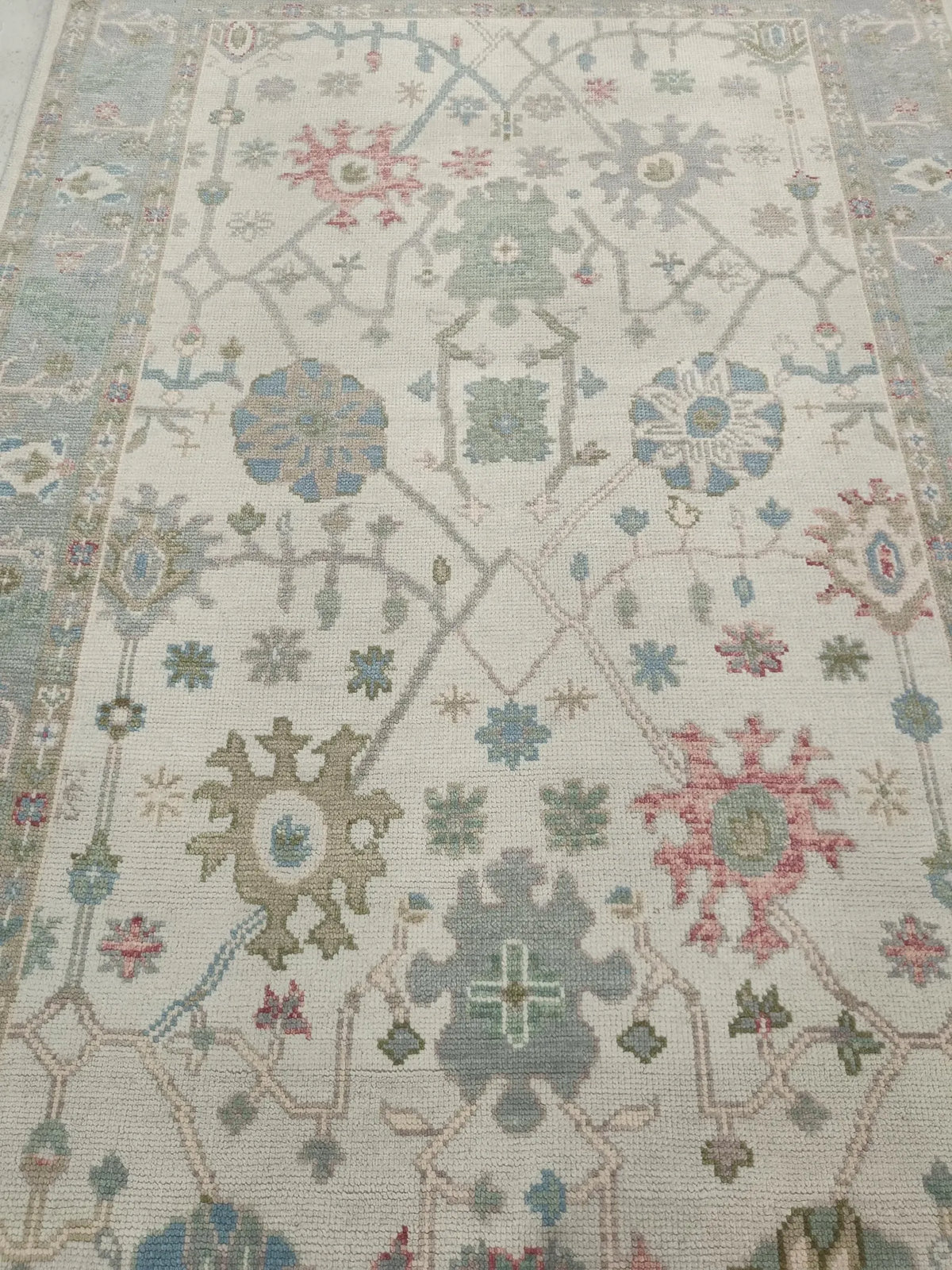 ELIA Oushak Style Hand Knotted Rug