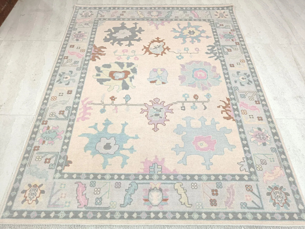 NYRA Oushak Style Hand Knotted Rug