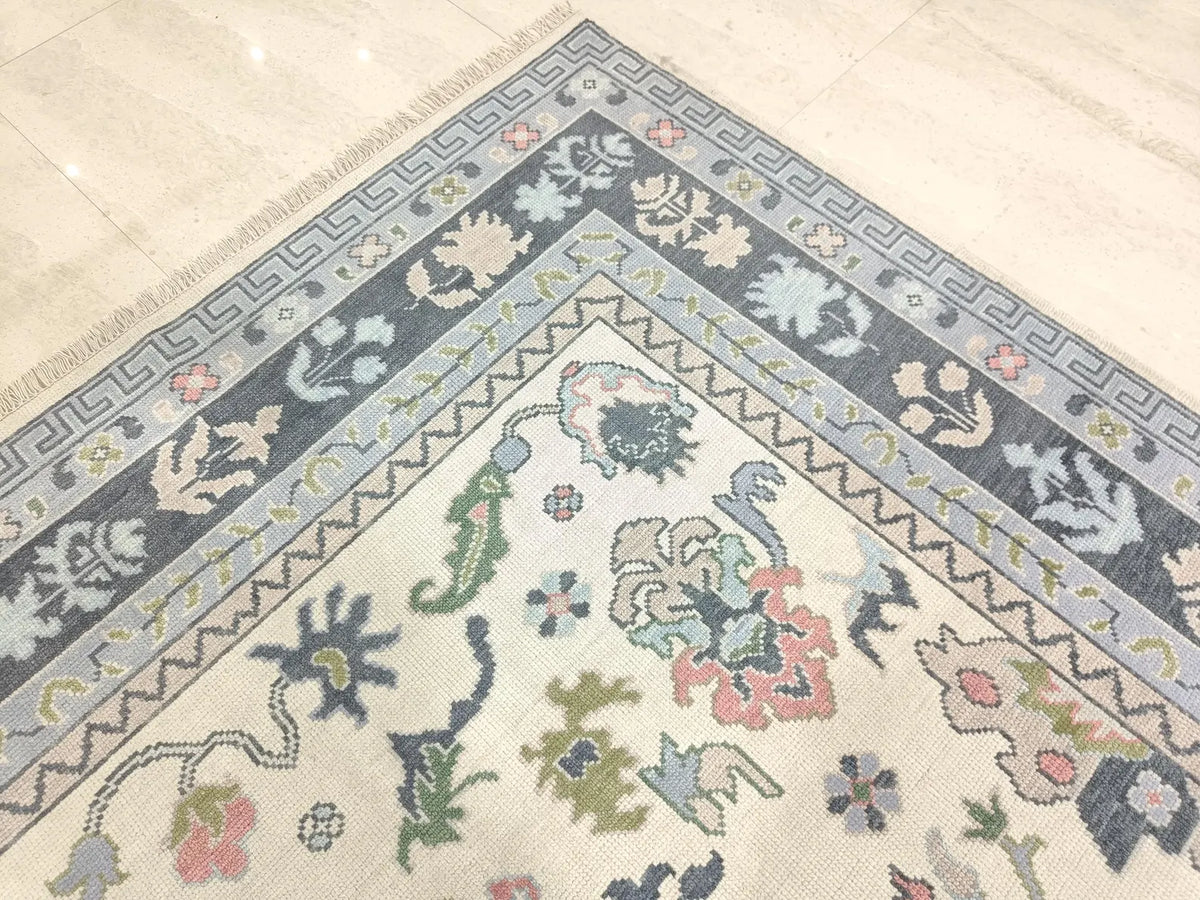 ARIA Oushak style Hand Knotted Rug