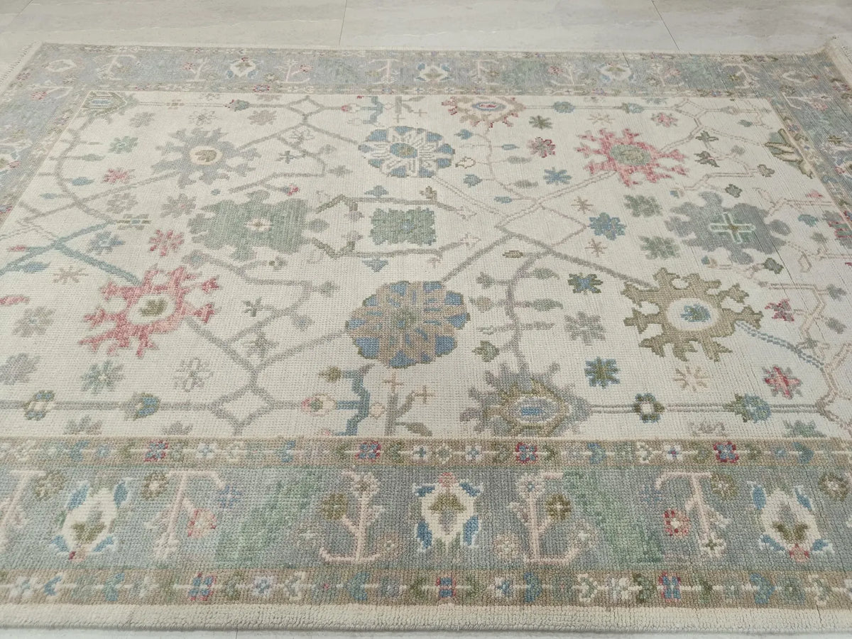 ELIA Oushak Style Hand Knotted Rug