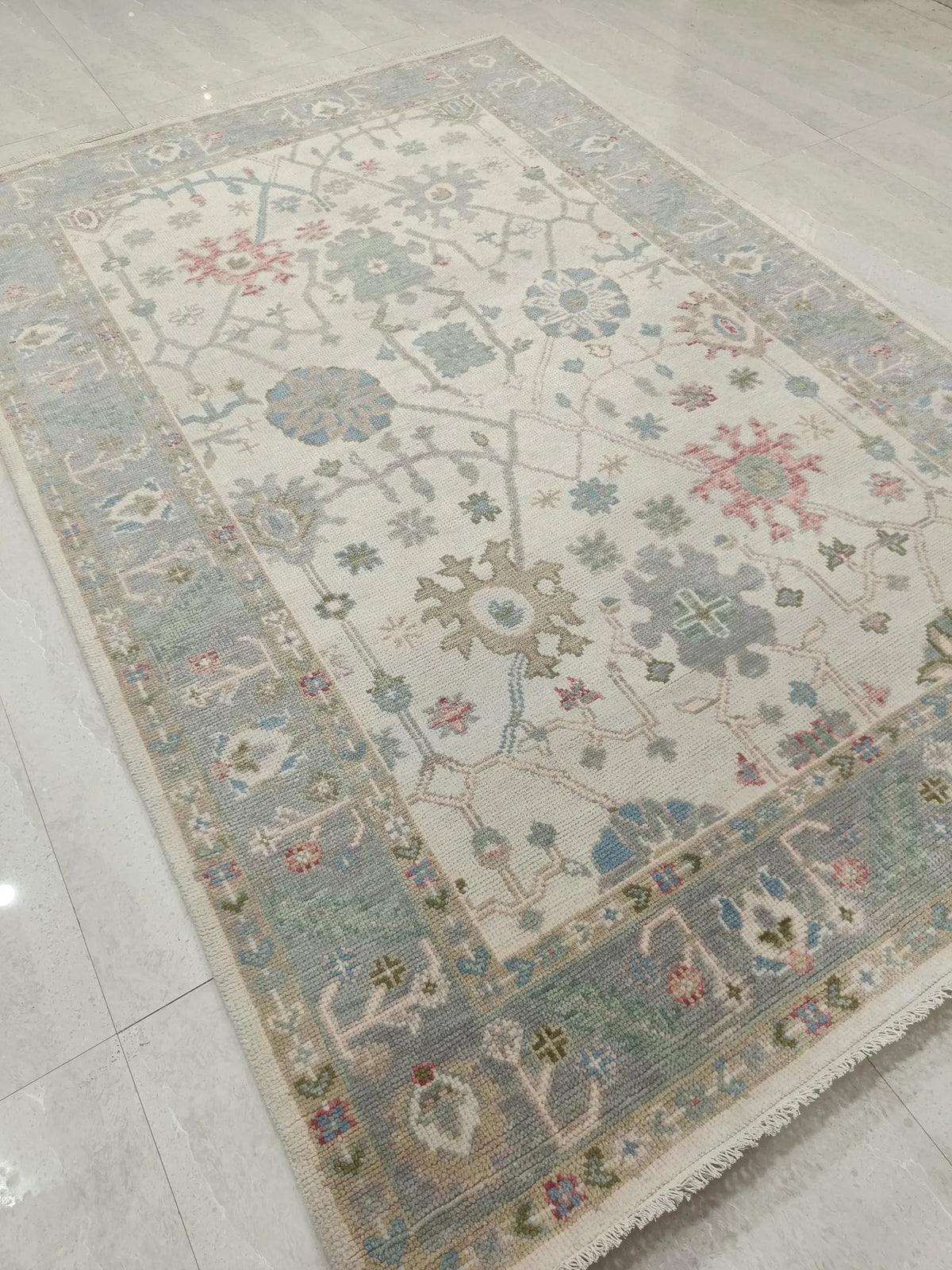 ELIA Oushak Style Hand Knotted Rug
